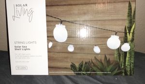 Sea Shell Solar Lights